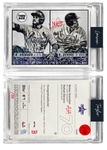 /20 Red Artist Signature - Devers/Arenado - 130pt Card #ASG09 by Lauren Taylor - Baseball Card