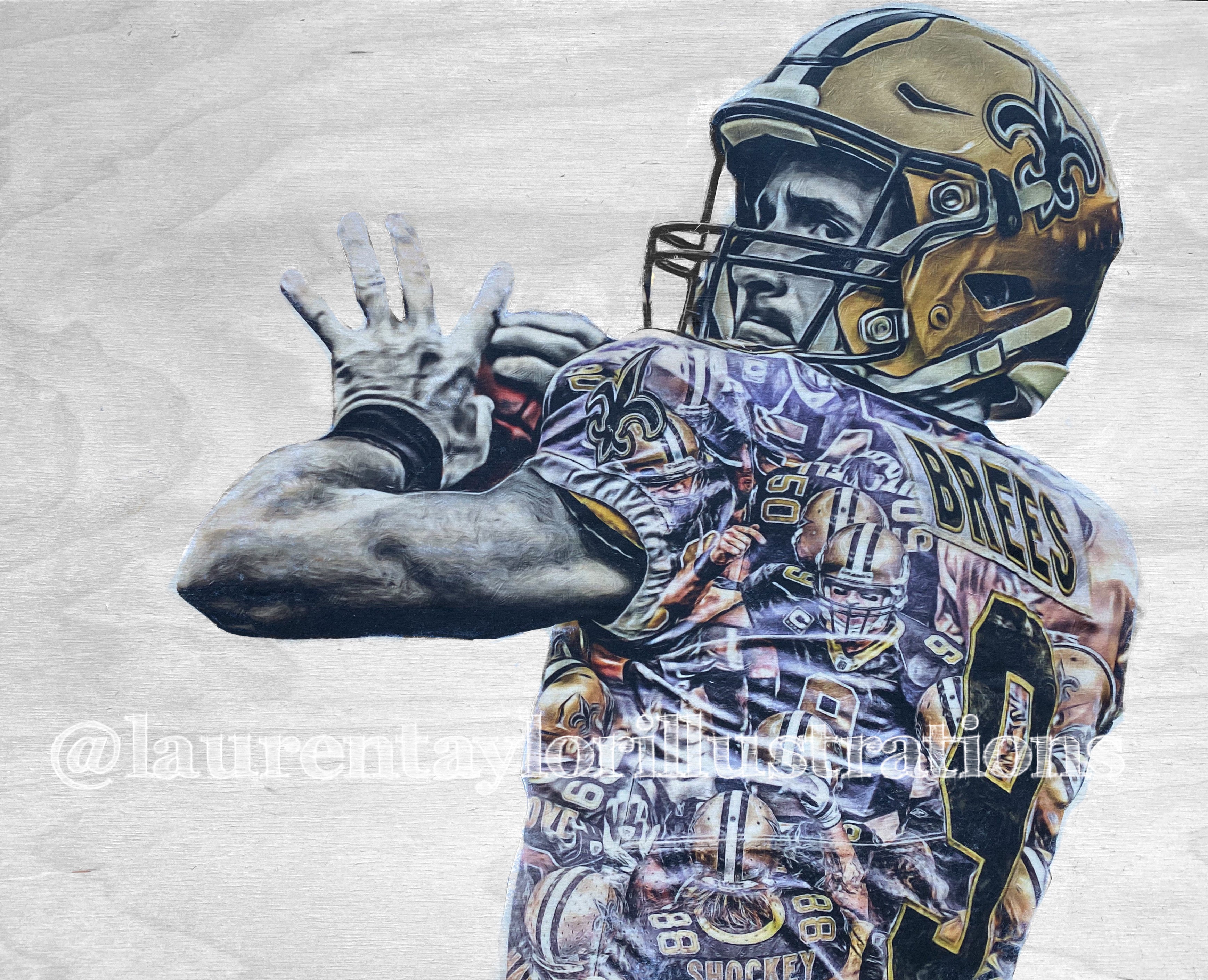 Color Rush Drew Brees Saints Jersey Fc Barcelona Jersey 25/26