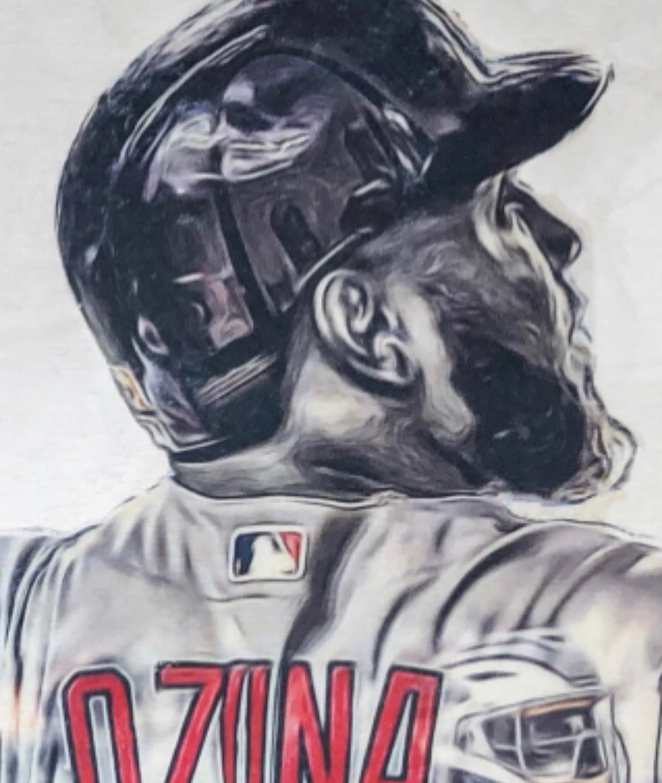 "Big Bear" (Marcell Ozuna) St. Louis Cardinals - Officially Licensed MLB Print - Limited Release