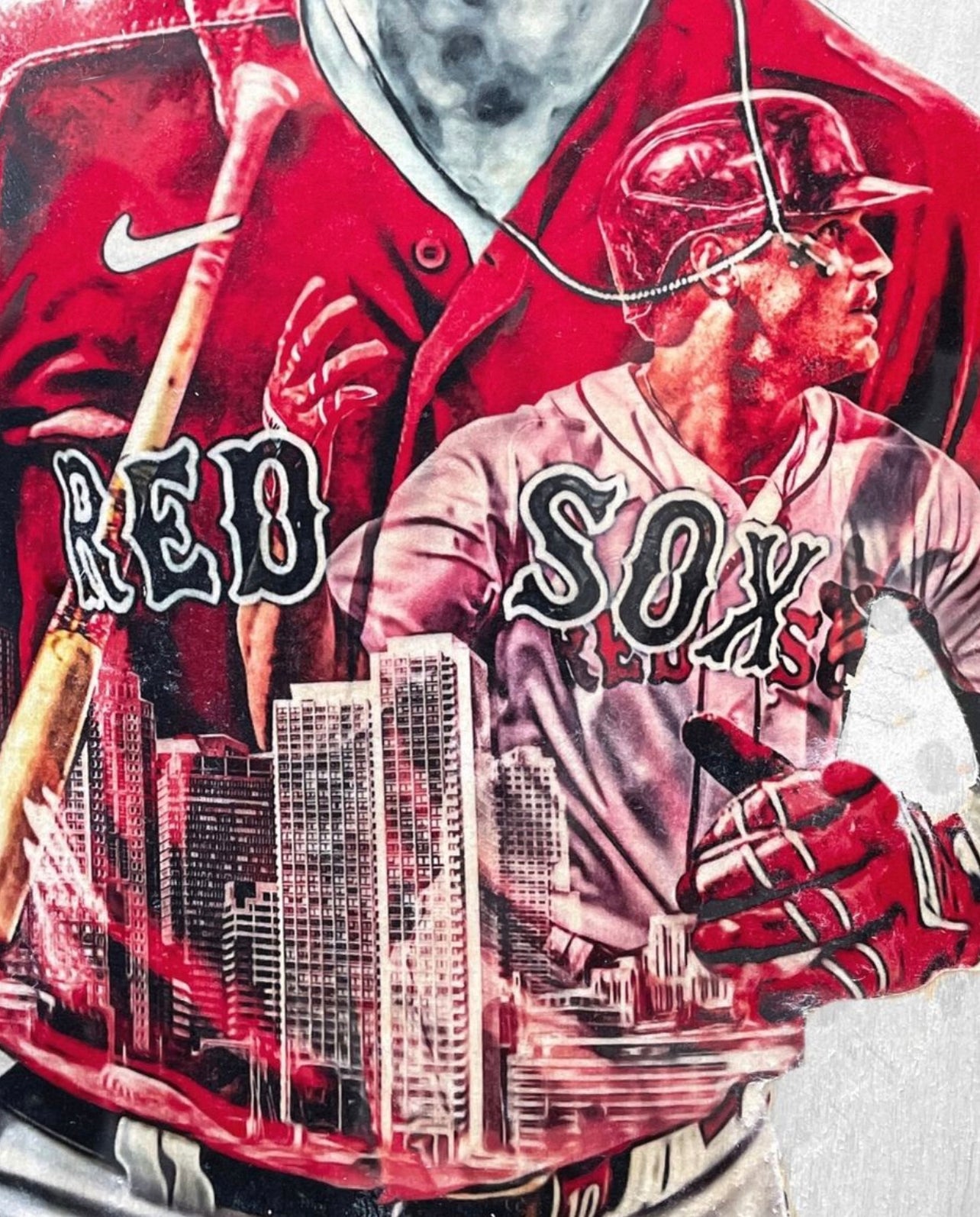 "Froe" (Hunter Renfroe) Boston Red Sox - Officially Licensed MLB Print - /500 Limited Release