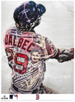 "Bobby D" (Bobby Dalbec) Boston Red Sox - Officially Licensed MLB Print - /500 Limited Release