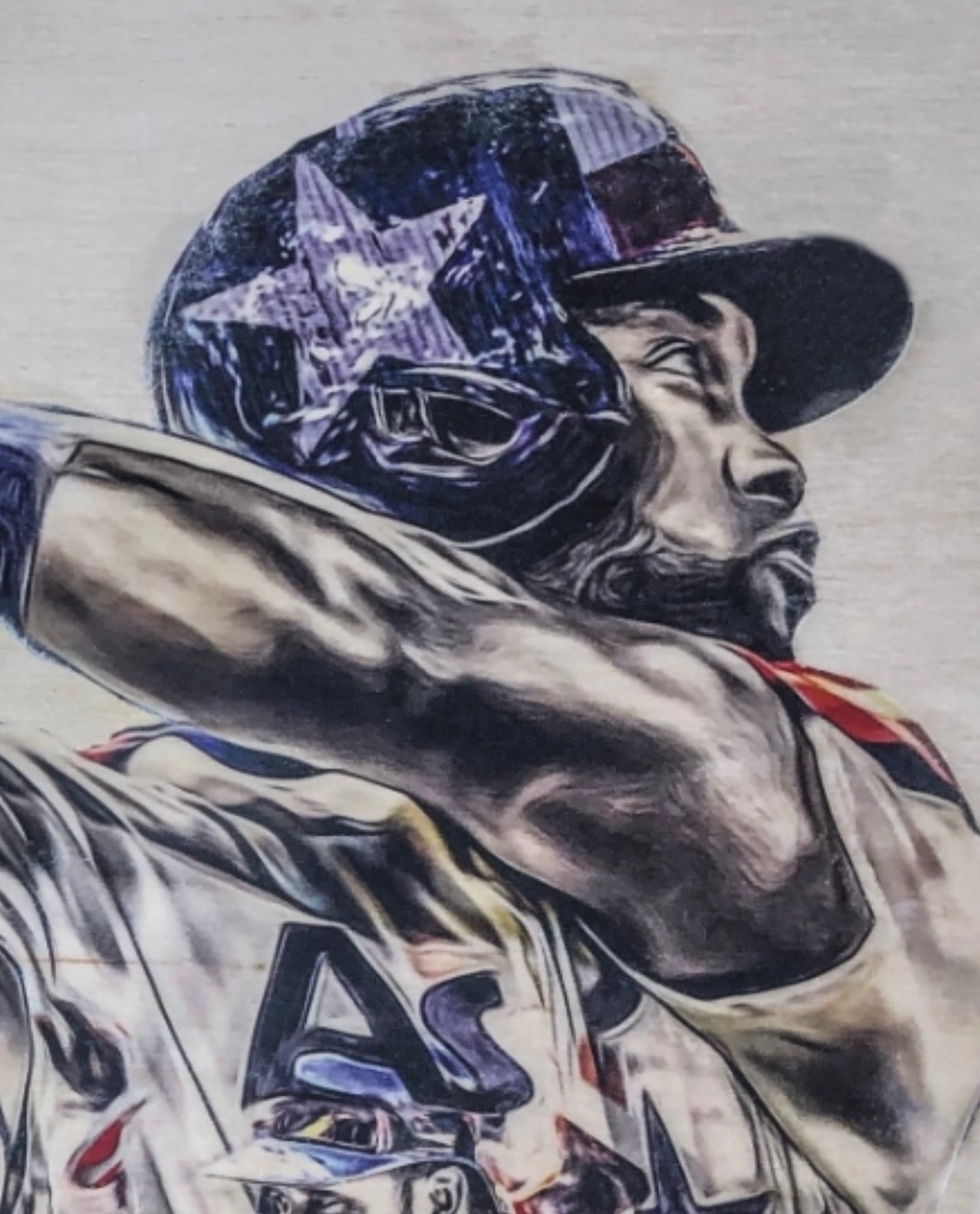 MLB Baseball Yordanalvarez Yordan Alvarez Yordan Alvarez Houston Astros  Houstonastros Art Print