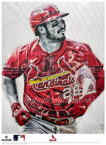 "Welcome Home" (Nolan Arenado) St. Louis Cardinals - Officially Licensed MLB Print - Limited Release