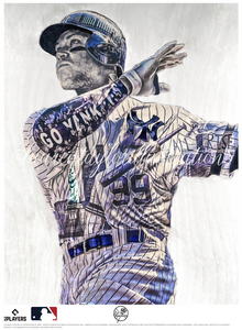 "BAJ" (Aaron Judge) New York Yankees - Officially Licensed MLB Print - Limited Release