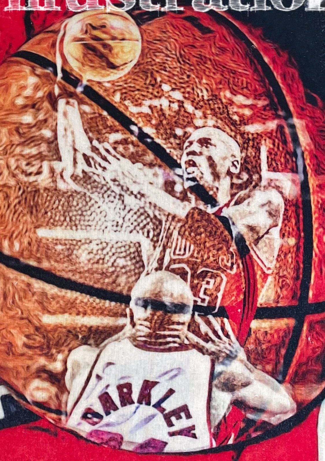 "1993" (Michael Jordan) Chicago Bulls - 1/1 ORIGINAL on Birchwood