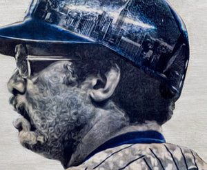 "Mr. October" (Reggie Jackson) New York Yankees - Officially Licensed MLB Cooperstown Collection Print - Limited Release