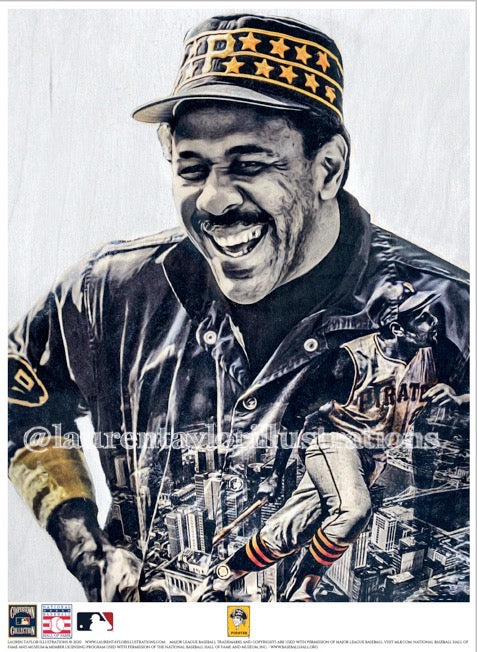 "Pops" (Willie Stargell) Pittsburgh Pirates - Officially Licensed MLB Cooperstown Collection Print - Limited Release