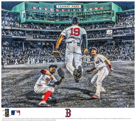"Ski Jump" - Officially Licensed MLB Print