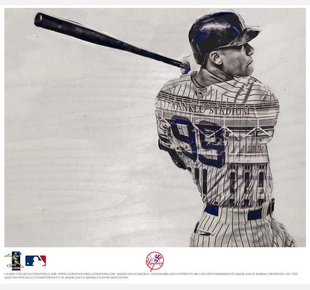 "99" (Aaron Judge) - Officially Licensed MLB Print - Limited Release