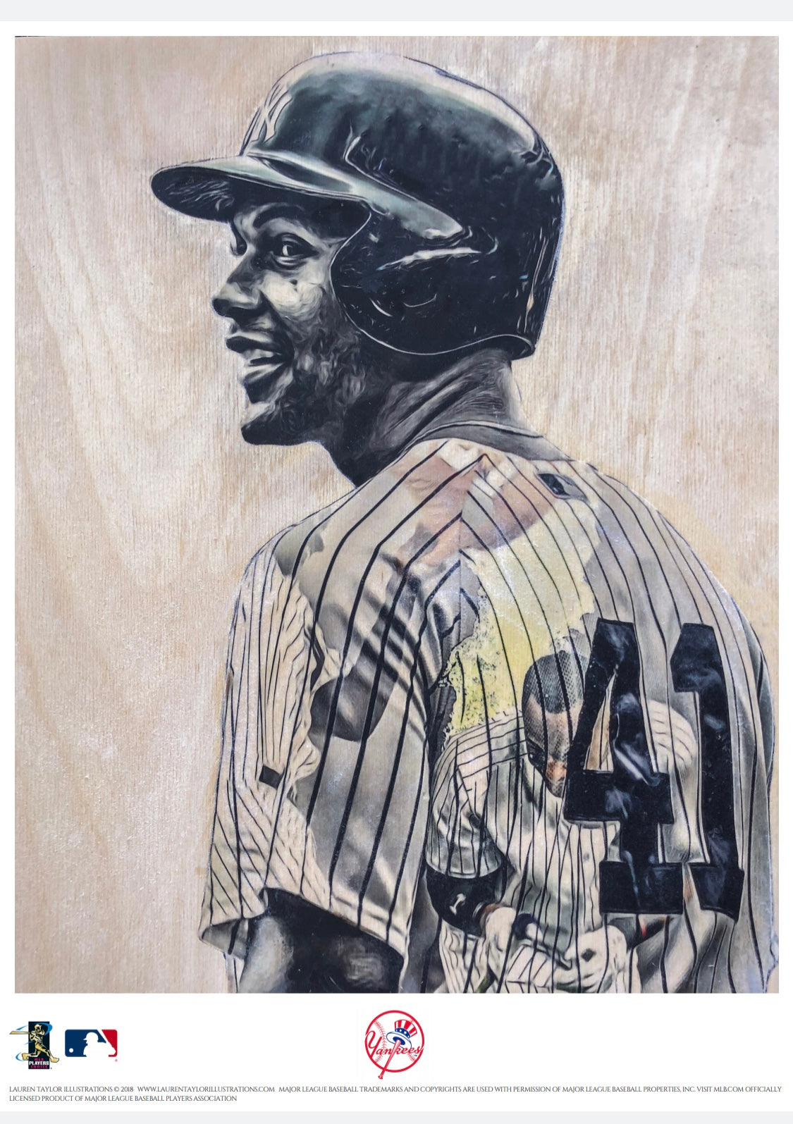 "Andujar" - Officially Licensed MLB Print - Limited Release