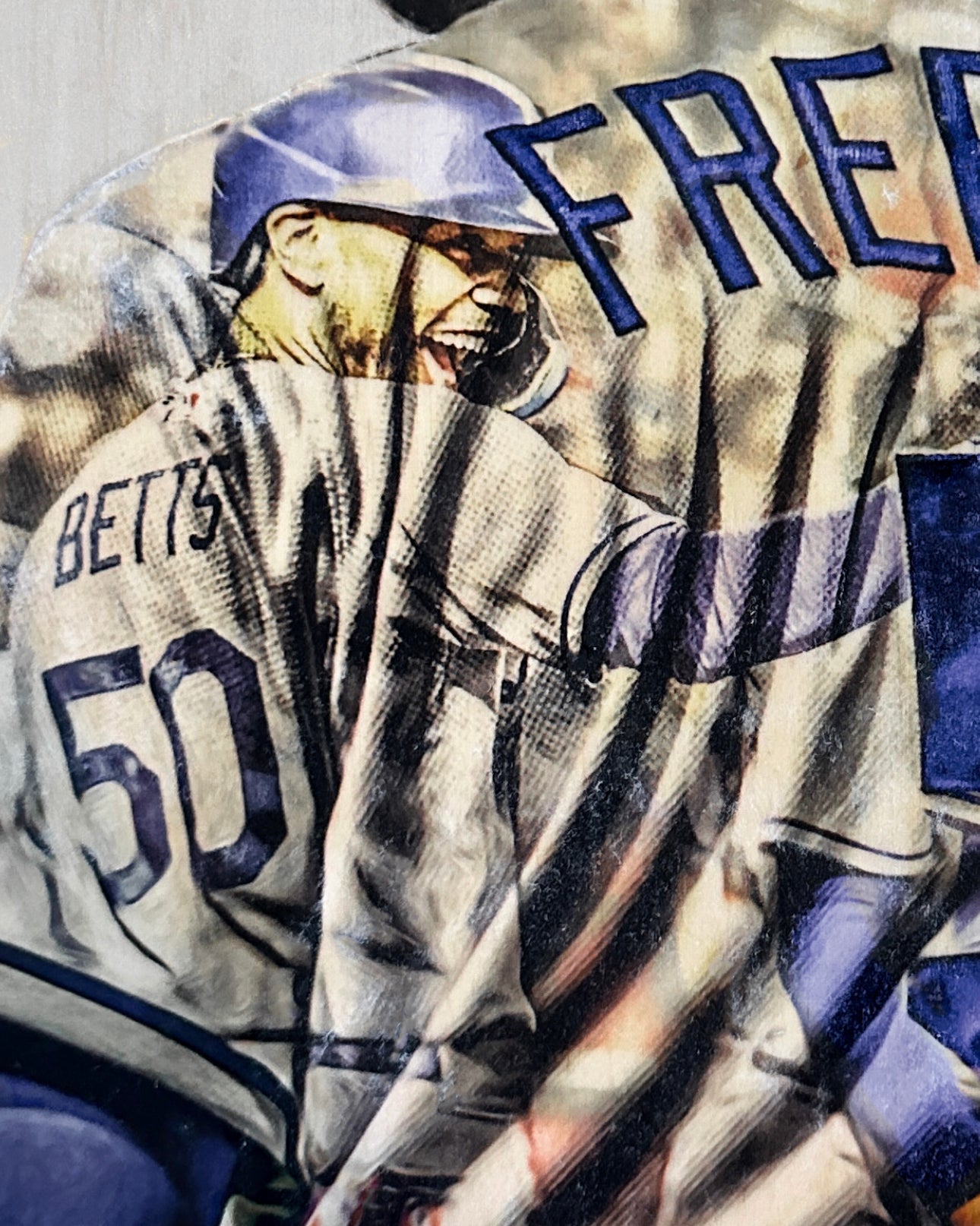 "Freddie" (Freddie Freeman) Los Angeles Dodgers - Officially Licensed MLB Print - Limited Release /500