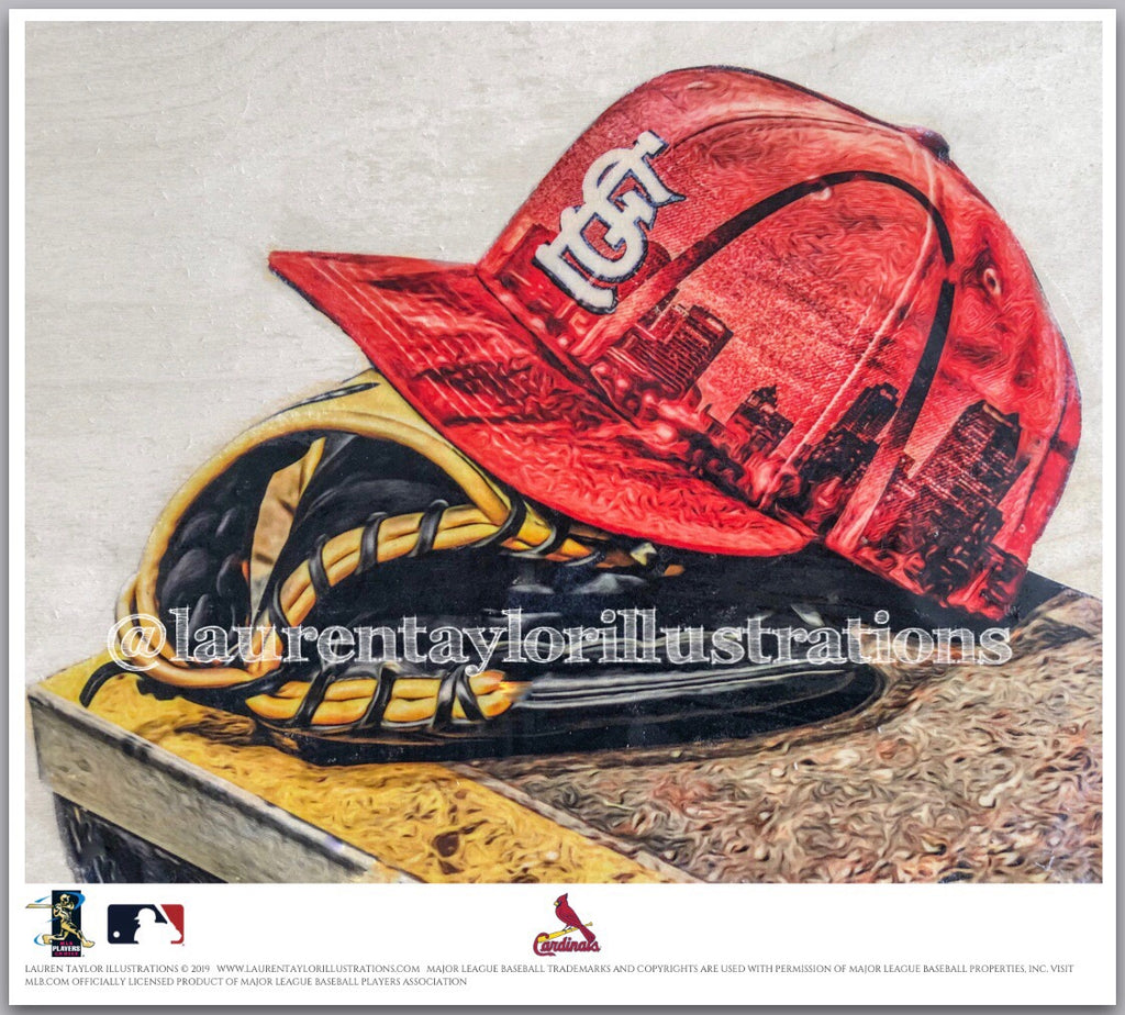 "The Lou" (St. Louis Cardinals) - Officially Licensed MLB Print - Limited Release
