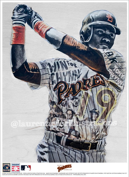 Tony Gwynn San Diego Padres 11 x 17 Limited Edition Lithograph