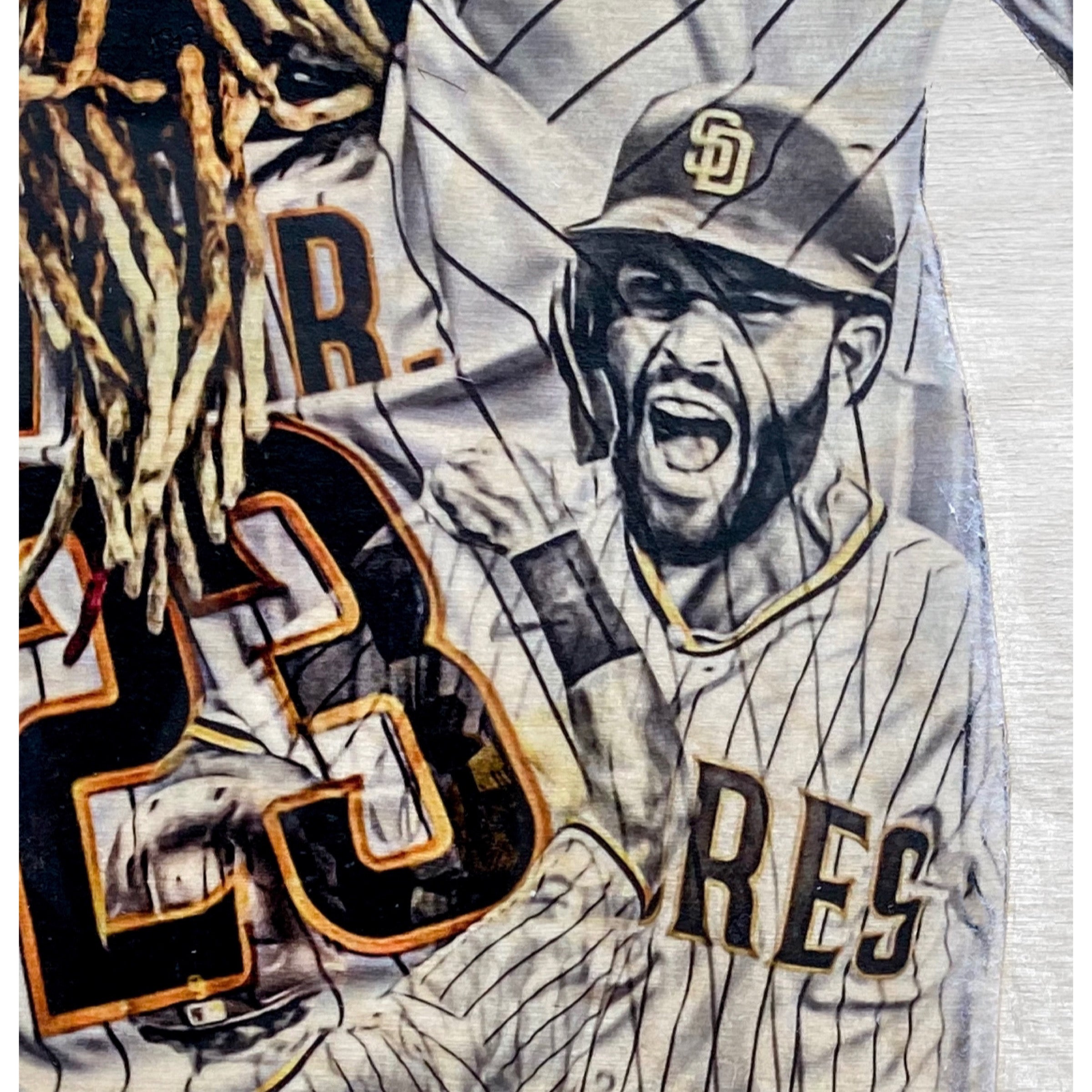 Following up my Slam Diego video from yesterday with some Slam Diego art!  Love this team and comminity. : r/Padres
