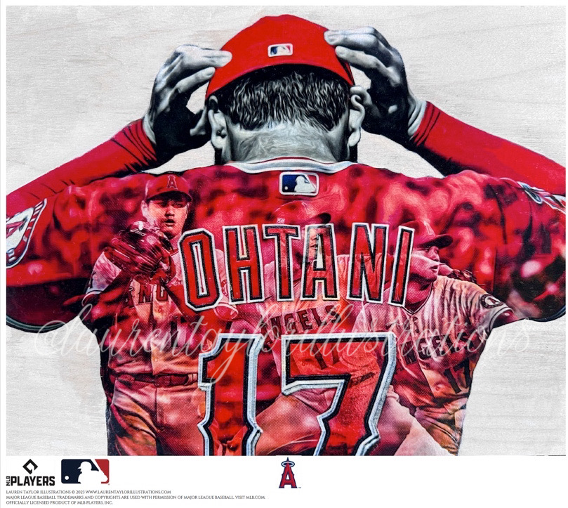 Official Shohei Ohtani Los ANgeles Angels Complete Game MLB