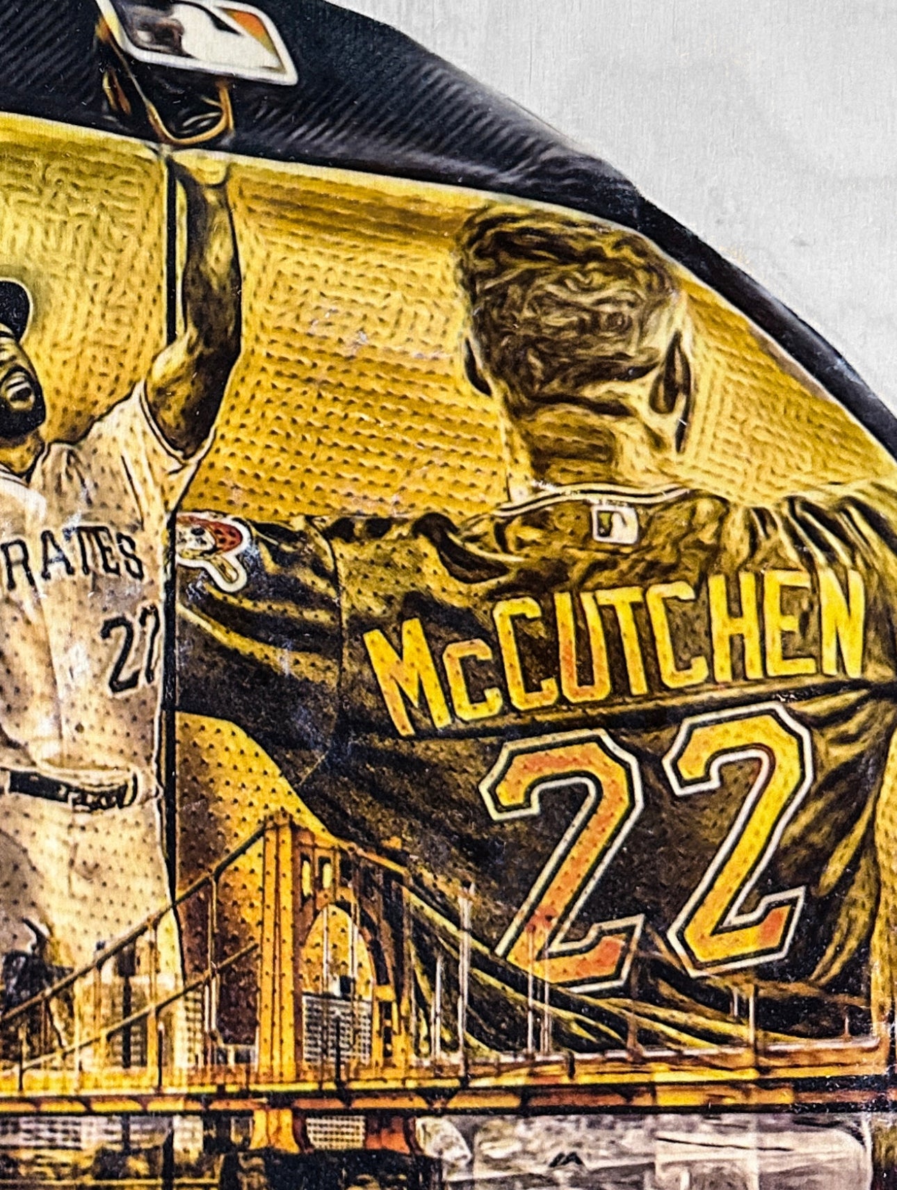 "Cutch" (Andrew McCutchen) Pittsburgh Pirates - 1/1 Original on Birchwood