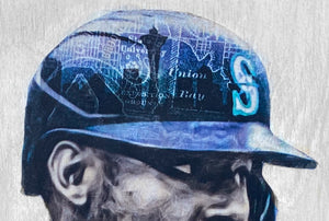 "KLew_1" (Kyle Lewis ft. JP Crawford) Seattle Mariners - Officially Licensed MLB Print - Limited Release
