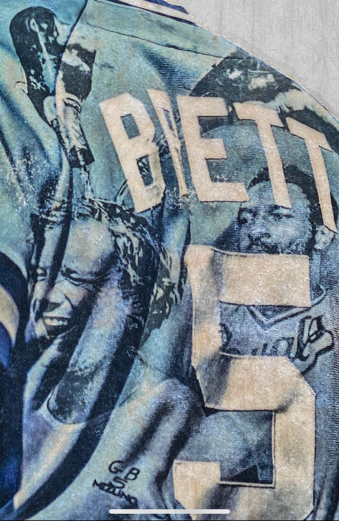 "Brett" (George Brett)  Kansas City Royals - 1/1 Original on Wood