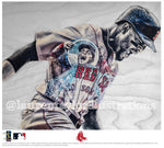 "X-Man" (Xander Bogaerts) - Officially Licensed MLB Print - Limited Release
