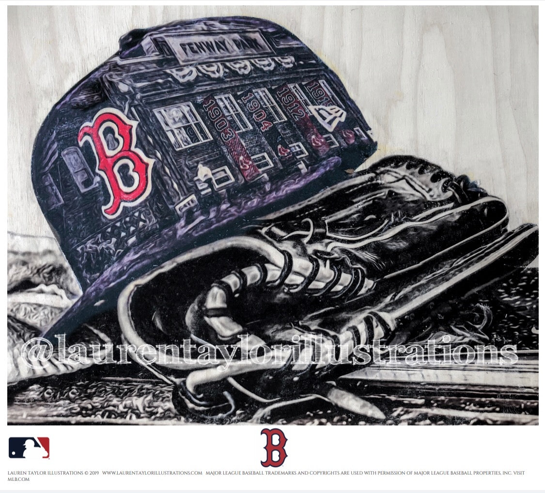 Dirty Water (Boston Red Sox) - Officially Licensed MLB Print - Limit