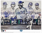 "Seven" (Los Angeles Dodgers) 2020 World Series Champions - Officially Licensed MLB Print - Special Commemorative Limited Release