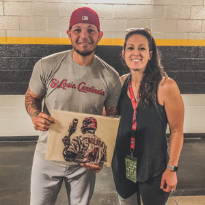 "Yadi" (Yadier Molina) St. Louis Cardinals - Officially Licensed MLB Print - Limited Release