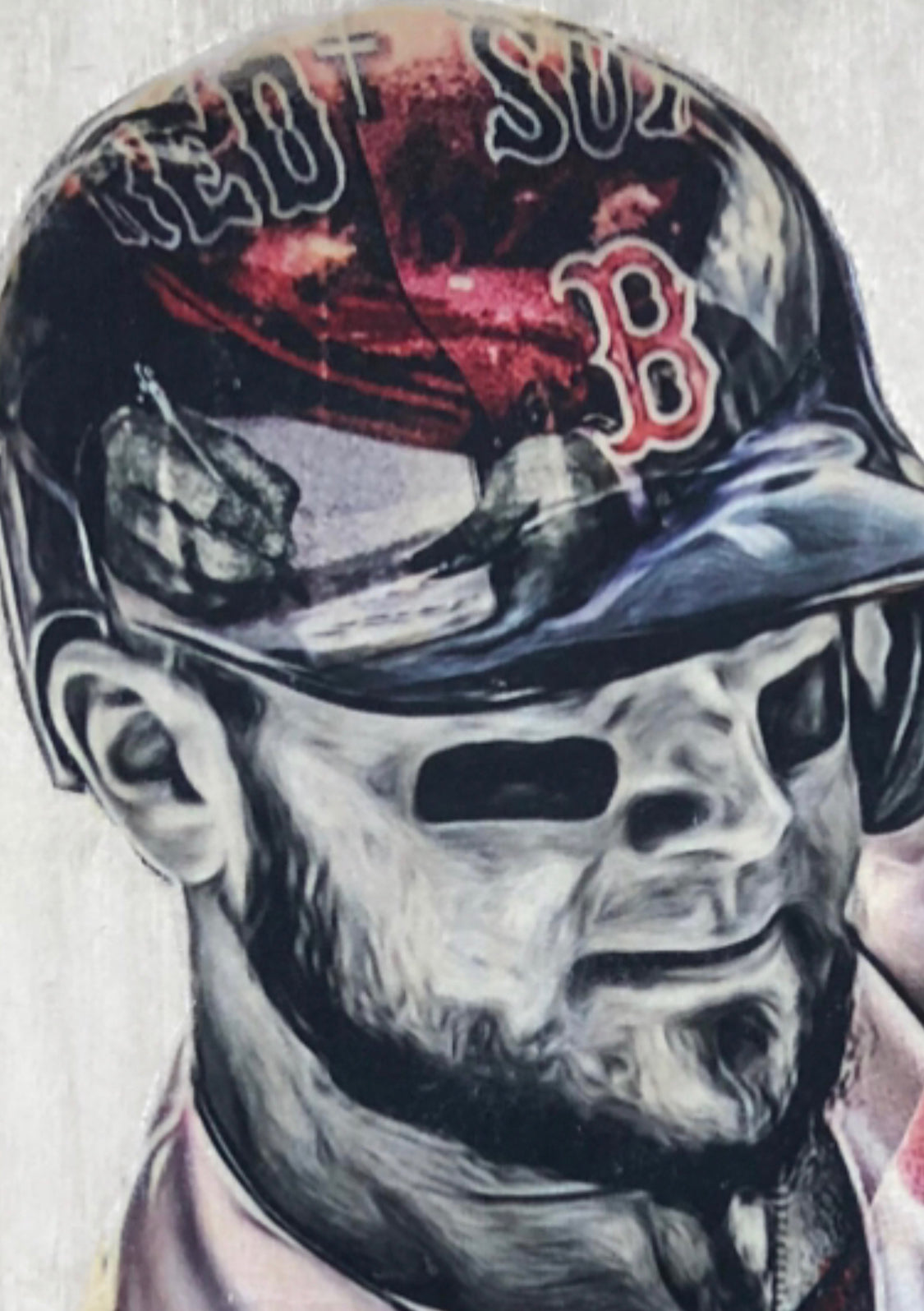 "Ice Horse" (Michael Chavis) Boston Red Sox - Officially Licensed MLB Print - Limited Release