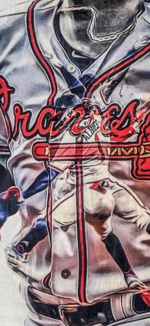 "El Abusador" (Ronald Acuna Jr.) Atlanta Braves - Officially Licensed MLB Print - Limited Release