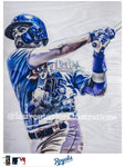 "No Quit Whit" (Whit Merrifield) Kansas City Royals - Officially Licensed MLB Print - Limited Release