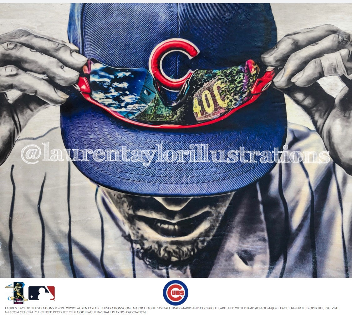 "Gametime" Chicago Cubs & Wrigley Field - Officially Licensed MLB Print - Limited Release