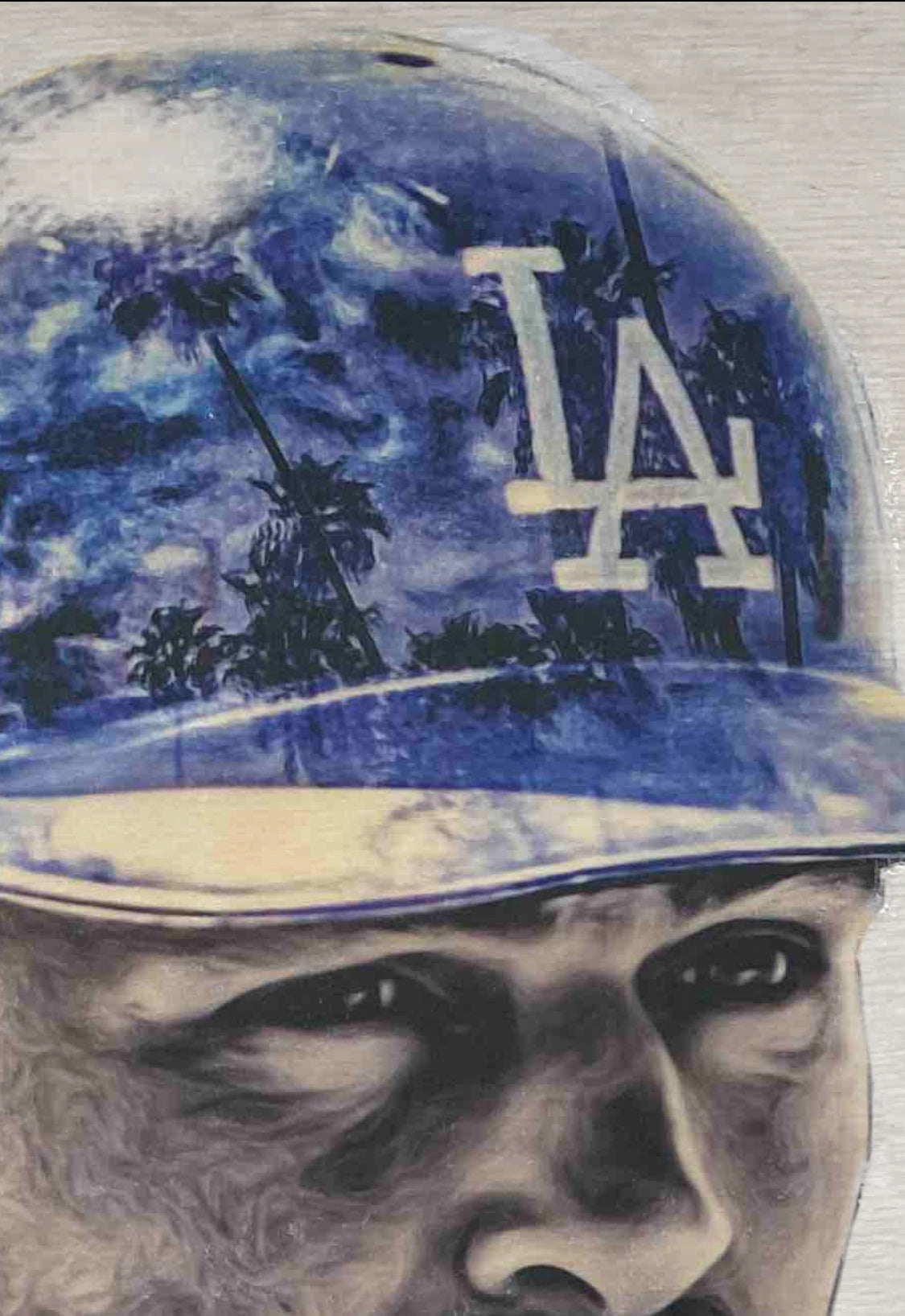 Kirk Gibson, Los Angeles Dodgers Duvet Cover