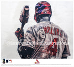 "Yadi" (Yadier Molina) St. Louis Cardinals - Officially Licensed MLB Print - Limited Release