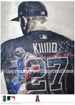 "KIIIIID" (Mike Trout) Anaheim Angels - Officially Licensed MLB Print - Limited Release