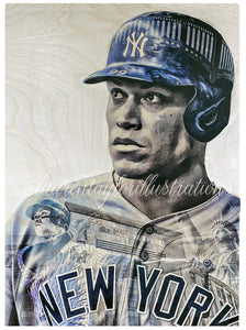 Aaron Judge New York Yankees Baseball MLB Original Autographed Photos for  sale