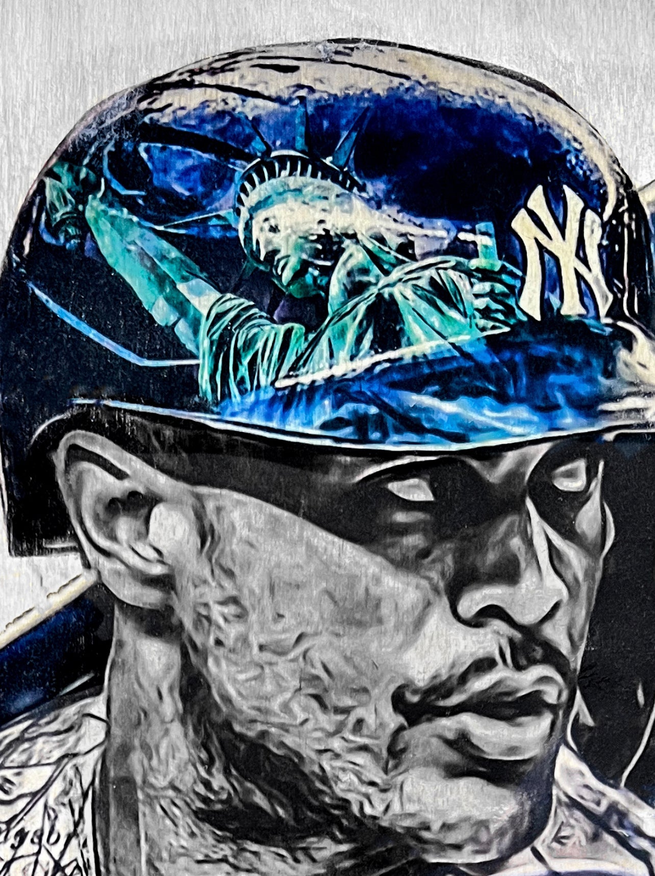 "Stanton" (Giancarlo Stanton) New York Yankees - Officially Licensed MLB Print - Limited Release /500