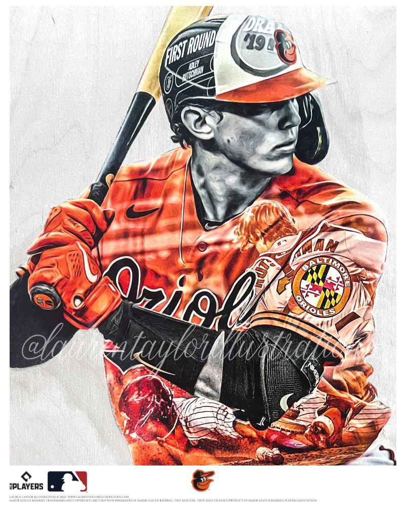 Rutschman (Adley Rutschman) Baltimore Orioles - Officially Licensed