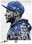 "Willson" (Willson Contreras) Chicago Cubs - Officially Licensed MLB Print - Limited Release /500