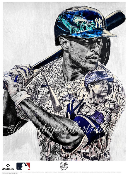 Giancarlo Stanton - DH - New York Yankees Digital Art by Bob