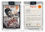 /200 Orange Artist Signature - Topps Project 70 130pt card #741 by Lauren Taylor - Willie Mays