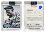 /42 Dodger Blue Artist Signature - Jackie Robinson - 130pt Card #798 by Lauren Taylor - Baseball Card