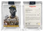 Black Artist Signature - Topps Project 70 130pt card #896 by Lauren Taylor - Roberto Clemente
