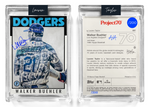 /200 Dodger Blue Artist Signature - Topps Project 70 130pt card #597 by Lauren Taylor - Walker Buehler