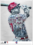 "REAL" (JT Realmuto) Philadelphia Phillies - Officially Licensed MLB Print - Limited Release /500