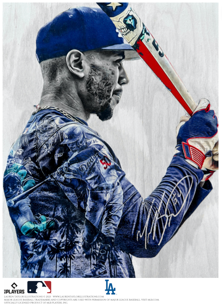 Mookie (Mookie Betts) - Officially Licensed MLB Print - Limited Release