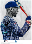 "MB50" (Mookie Betts) Los Angeles Dodgers - Officially Licensed MLB Print - Limited Release /500