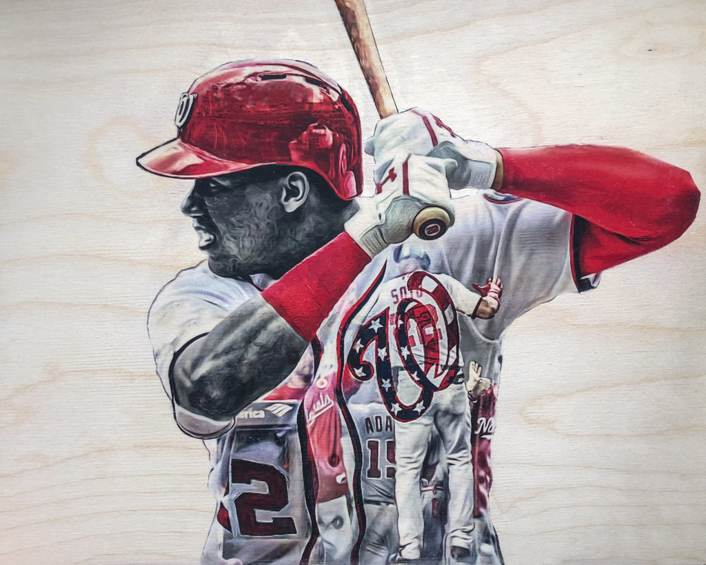 "Soto" (Juan Soto) - Officially Licensed MLB Print - Limited Release