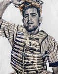 “Yogi” (Yogi Berra) New York Yankees - 1/1 Original on Birchwood
