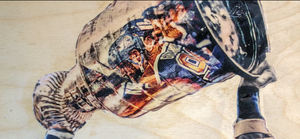 "Gretzky" Wayne Gretzky - Edmonton Oilers Limited Run /99 Print